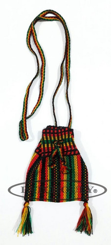 Bolsito De Aguayo Bandolera Artesanal Étnico Cap. Fed.
