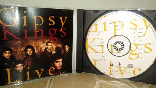 Gipsy Kings Cd Live Importado Excelente