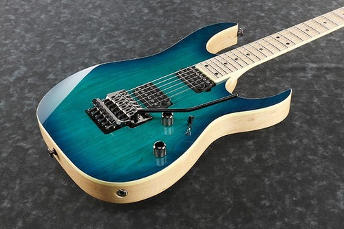 Guitarra Ibanez Prestige Rg652ahm Nebula Green Burst C/ Case