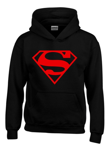 Buzo Superman Dc Con Capota Hoodies  Saco Niños Y Adulto