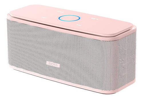 Doss Touch - Altavoz Bluetooth Inalámbrico, Rosa Claro