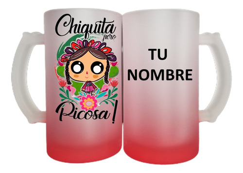 Tarro Personalizado Muñecos Mexicanos 1