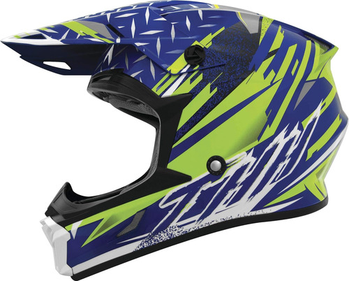 Casco Para Moto Thh Helmets Vehicle Ser Talla M Color Azul