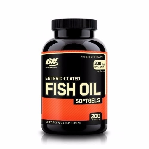 Óleo De Peixe 300mg Fish Oil (200 Caps) - Optimum Nutrition