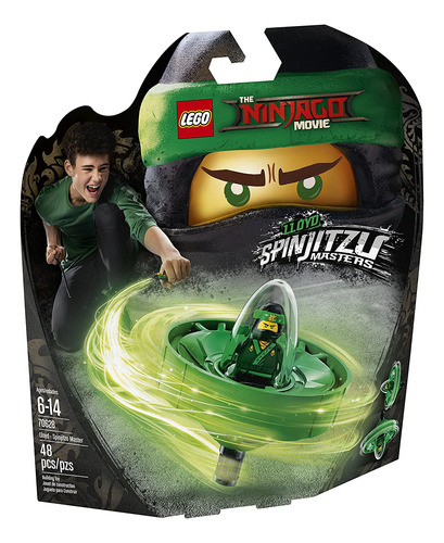 The Lego Ninjago Movie Lloyd - Spinjitzu Master 70628 Kit De