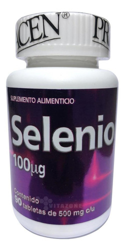 Selenio 90 Tabletas Pronacen