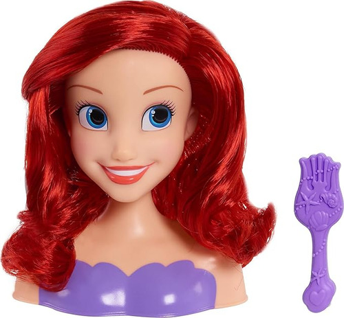 Mini Muñeca Princesa Ariel Para Peinar