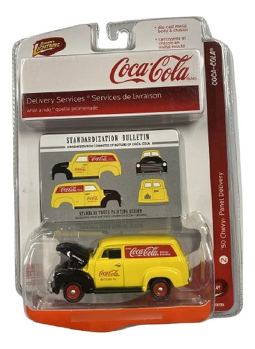 Johnny Lightning ´50 Chevy Panel Delivery Coca-cola Lacrado