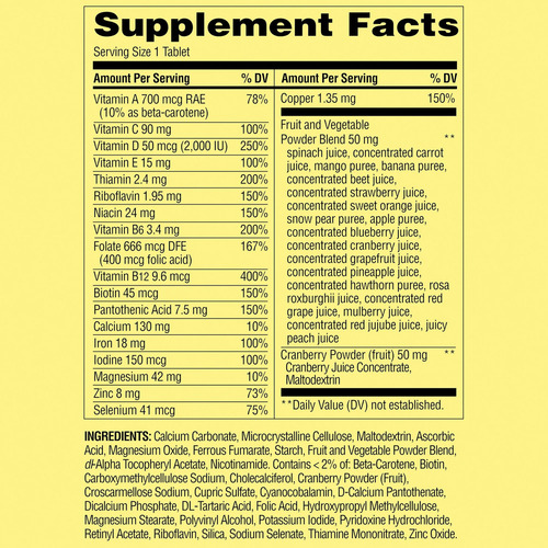 Spring Valley Multivitaminico Para Mujer Con 150 Tabletas Sabor S/n