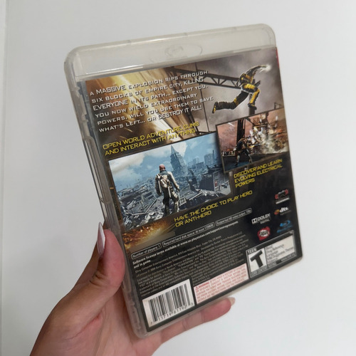 Infamous Ps3 Mídia Física Semi Novo (Recondicionado)