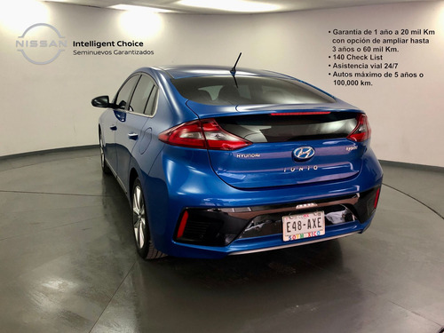 Imagen 6 de 15 de Hyundai Ioniq 2018 Gls Limited Híbrido Piel At