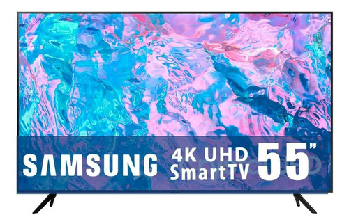 Pantalla Smart Tv 55puLG Uhd 4k Un55cu7010fxzx Samsung
