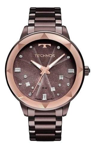 Relógio Technos Feminino Elegance Crystal 2039cf/4g