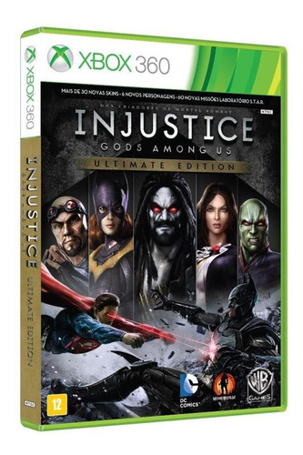 Jogo Injustice Gods Among Us Ultimate Edition Pra Xbox 360