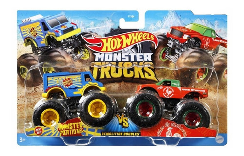 Monster Truck Hot Wheels Monster Portions Vs Tuong Ot