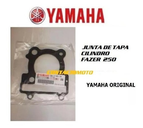 Junta Tapa Cilindro Fazer 250 Yamaha Contactomoto