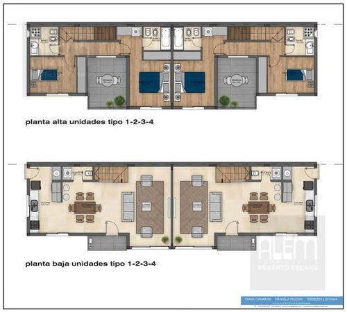 Imagen 6 de 30 de Hermoso Dúplex En Mármol - 2 Dormitorios