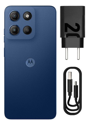 Smartphone Motorola Moto G15 - 128gb 12gb (4gb Ram+8gb Ram Boost) E Camera 50mp Com Ai E Night Vision Bateria De 5200 Mah Tela Fhd+ 6.7 Com Superbrilho Nfc Azul Escuro (novo Com Caixa Aberta) Azul-escuro (Novo com caixa aberta)