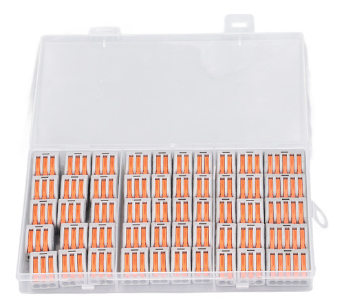 Conector De Emenda Compacto 50pcs Terminais De Conexão Rápid