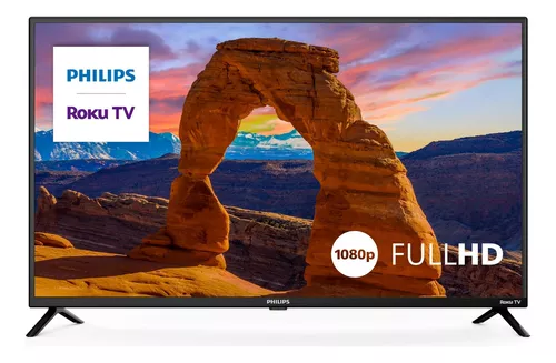 TV Philips 65 Pulgadas Roku 4K Ultra HD LED 65PUL6653/F8