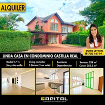 Comprar Casa En Alquiler En Condominio Castilla Real Zona Radial 17 Y 1\u002F2