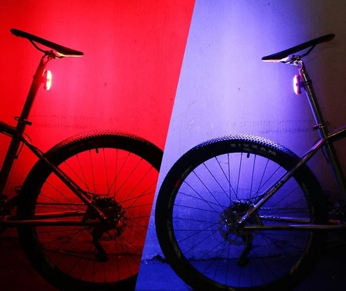 Luz Bicicleta Recargable Sirena Policia Comet 150 Lumen Dual