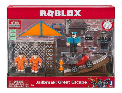 Roblox Playset Jailbreak Grande Fuga Da Prisão - Sunny 2215