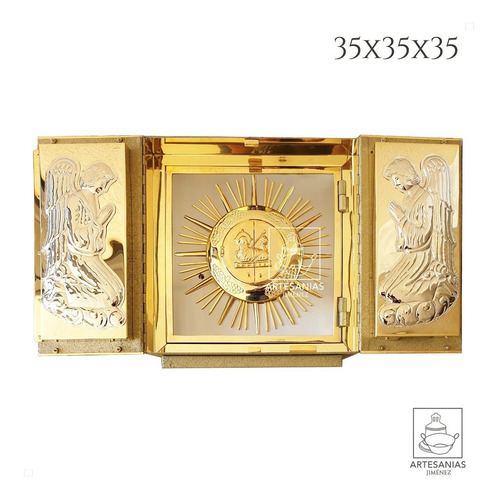 Imagen 3 de 7 de Sagrario O Tabernaculo Con Expositor De Santísimo 40 Cm