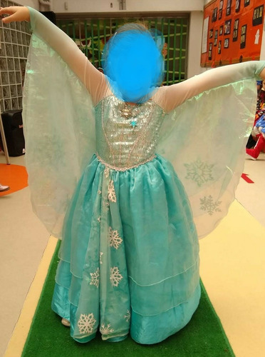Disfraz Elsa Frozen Niña Talla 7-8