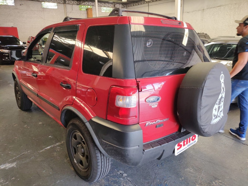 Imagem 10 de 11 de Ecosport Xls 1.6 Flex 8v 2007 Vermelha Completo Confira