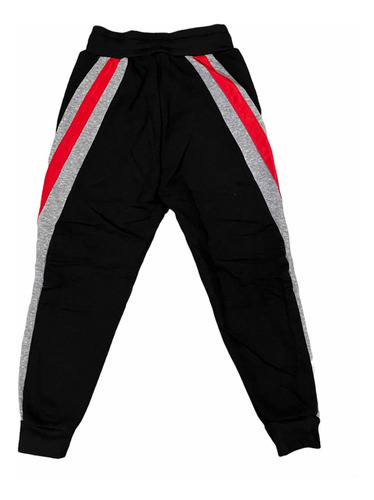 Imagen 6 de 10 de Pack 3 !! Buzo Pantalón Niño Con Polar Jogger Talla 10-16