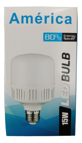 Bombillo Led (luz Blanca) 12 Unidades, America #bod