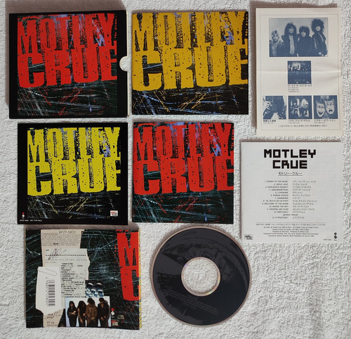 Motley Crue Special Edition Japan Slipcase 