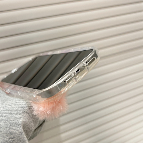 Carcasa De Conejo Manchada Rosa For iPhone For AirPods