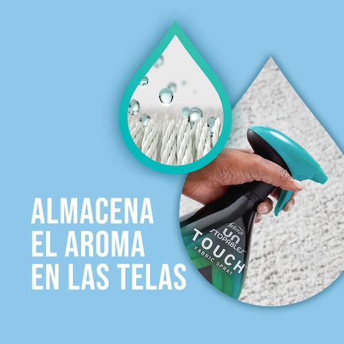 Aromatizador De Telas Febreze Unstopabletouch Paradise 800ml