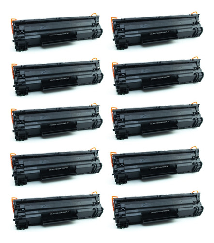 10 Pza Ce285a Toner 85a Compatible Con Laserjet P1102