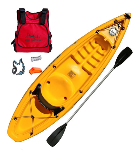 Kayak Simplo Atlantikayak Respaldo Chalec Remo Emp Nautica P