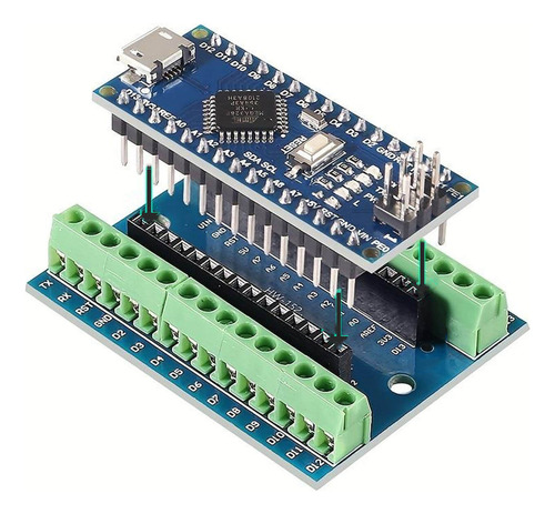 4pz Shield Compatible Con Arduino, Terminal De Clemas