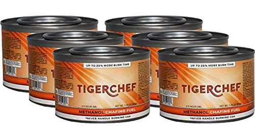 Tiger Chef Chafing Dish Latas De Combustible - Combustible D