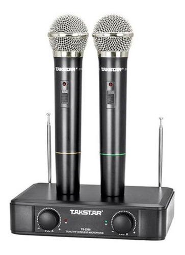 Microfono Inalambrico Takstar Ts-2200 Doble Ts2200 Dual