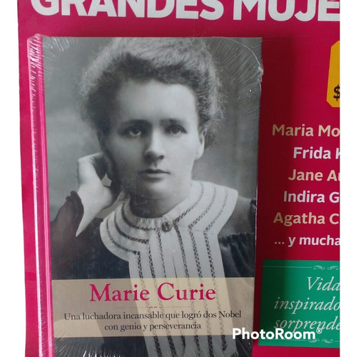 Libro Grandes Mujeres. Marie Curie.