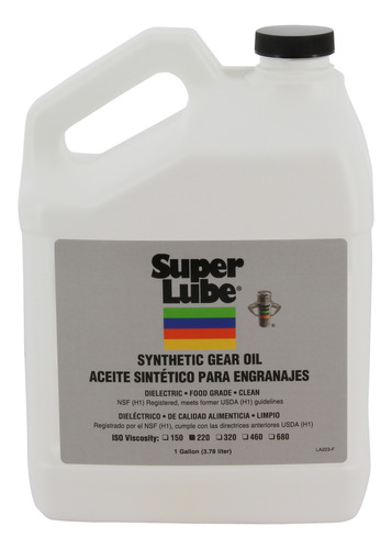 Aceite Sintético Para Engranajes Iso 220