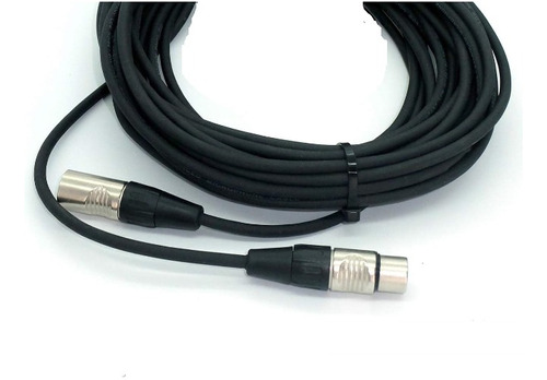 Cable Para Microfono Xlr De 12 Metros Balanceado Premium