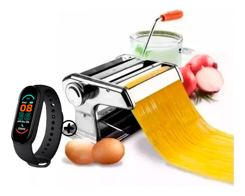 Máquina Para Hacer Pasta Casera + Smartwatch Bde