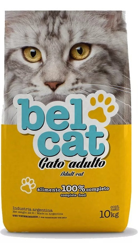 Alimento Balanceado Belcat 10 Kg Gatos Adultos De Vital Can Envio Caba
