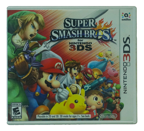 Super Smash Bros Para Nintendo 3ds ( Usado ) Fisico