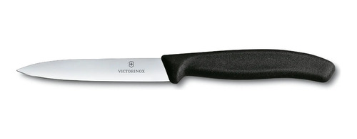 Cuchillo Victorinox Auxiliar De Cocina Hoja 8cm  Negro 23373