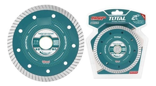 Disco Diamantado 4 1/2 115mm Corte Turbo Total Tac2131151ht