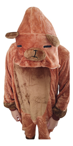 Pijama Capibara Plush Ultra Suave Importado Premium