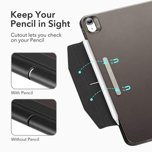 Capa Capinha iPad Air 4 10.9 Esr Trifold (c/suporte Caneta)
